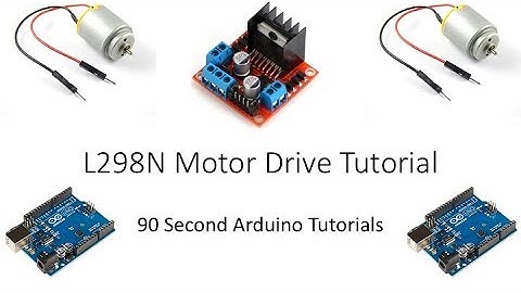 Arduino L298N Motor Driver Tutorial