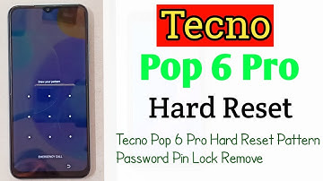 How To Tecno Pop 6 Pro Hard Reset Pattern Password Pin Lock Remove(Uzzol Technology)