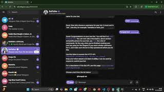 Basics of javascript and explaining how to create telegram chatbot 