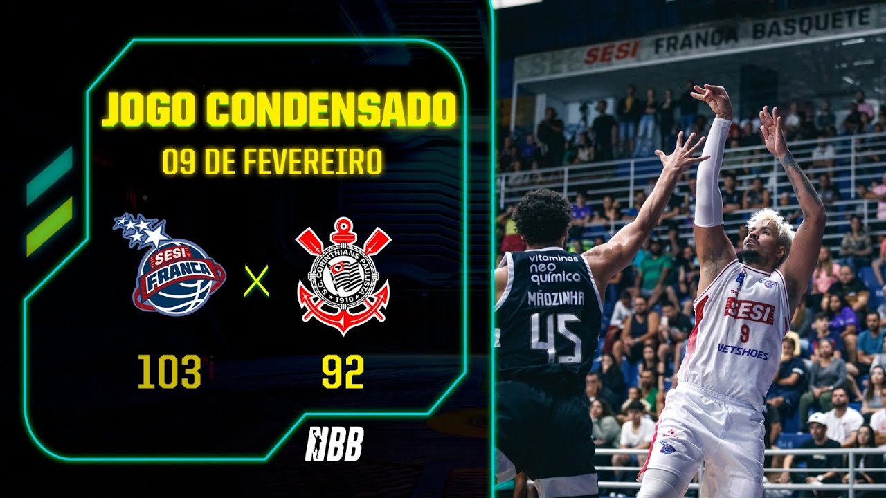 Franca Basquete 103 x 92 Corinthians - NBB 2022