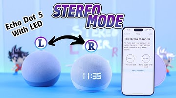 Setup Another Echo Device with Alexa Echo Dot with Clock! [Stereo Pair]
