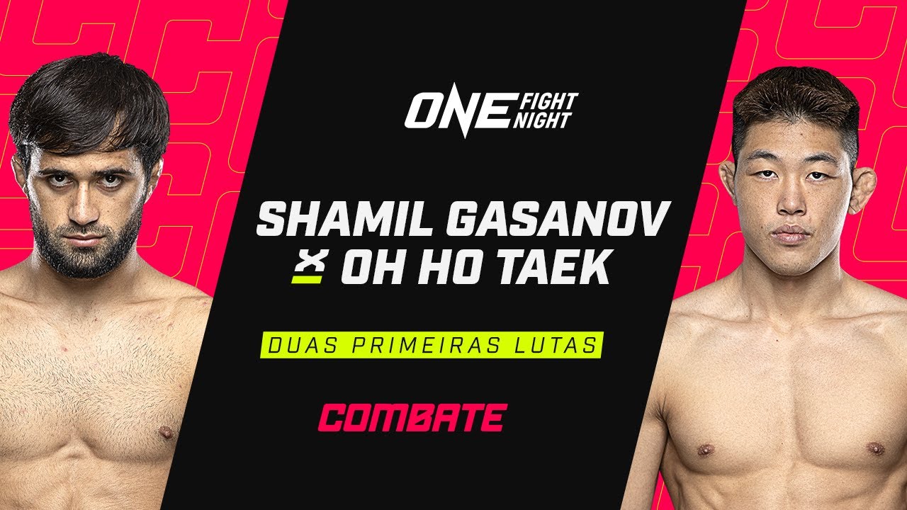 AO VIVO | ONE FIGHT NIGHT 18 | DUAS PRIMEIRAS LUTAS | combate.globo