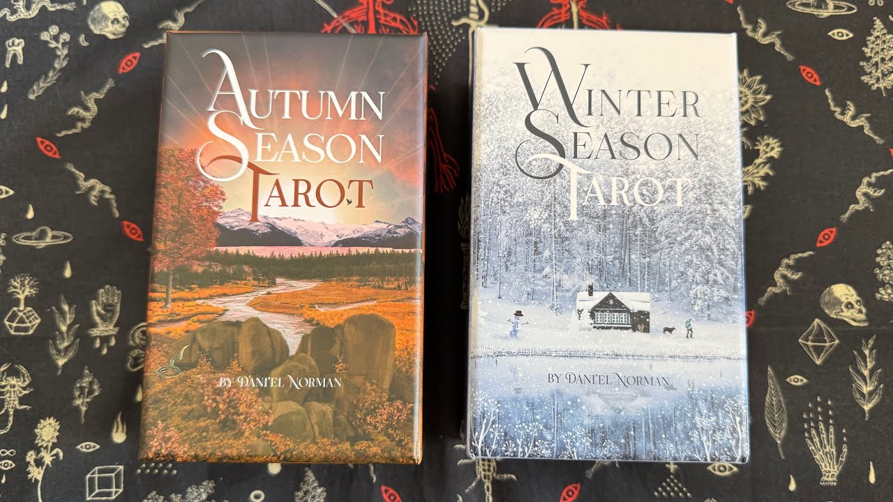 🧡 AUTUMN SEASON TAROT 🧡 et 🩵WINTER SEASON TAROT 🩵: 2 petites pépites de Dan’el Norman 
