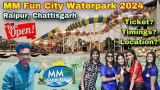 MM FunCity Water Park Raipur Chhattisgarh 2024 | MM FunCity waterpark | MM Fun city waterpark 2024