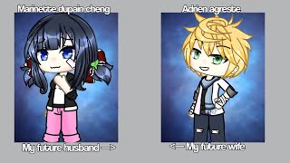 “Yearbook trend”✨📖  [miraculous ladybug MARRIED AU] meme/trend GACHA