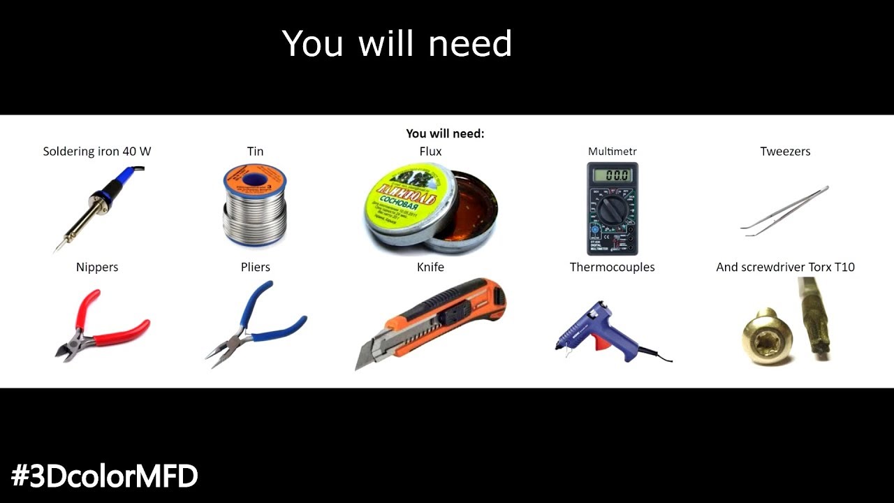 3DcolorMFD installation.