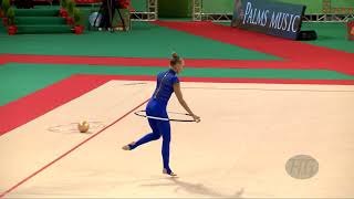 ONOPRIIENKO Viktoriia (UKR) - 2022 Rhythmic Worlds, Sofia (BUL) - Qualifications Hoop