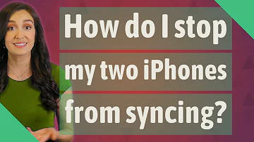 Jak zabráním synchronizaci iPhonu mezi dvěma telefony?
