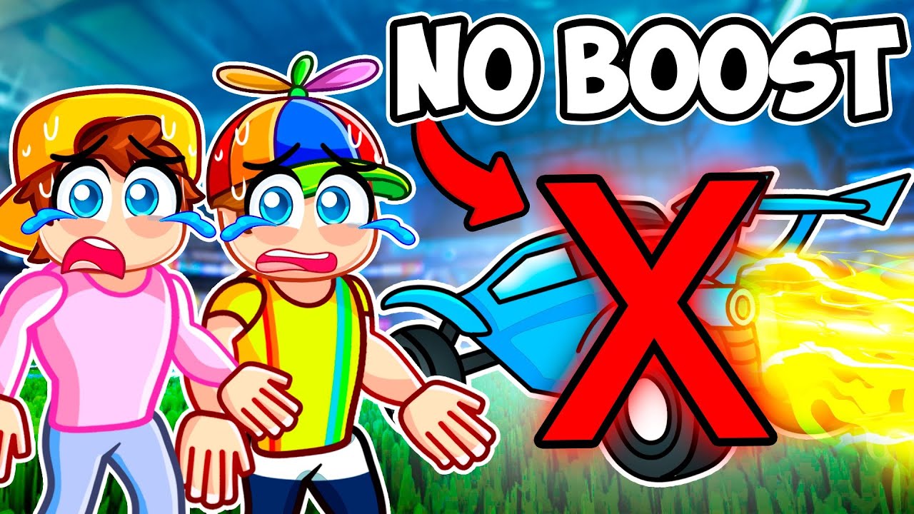 NO BOOST Challenge In Rocket League!