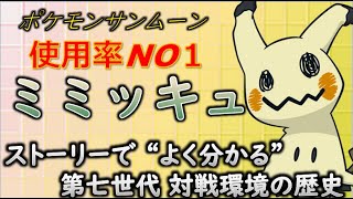 ポケモン解説 ポケモンsm使用率no１ ミミッキュとカプ系で振り返るストーリーで分かる第七世代対戦環境の歴史 ゆっくり解説 Youtube