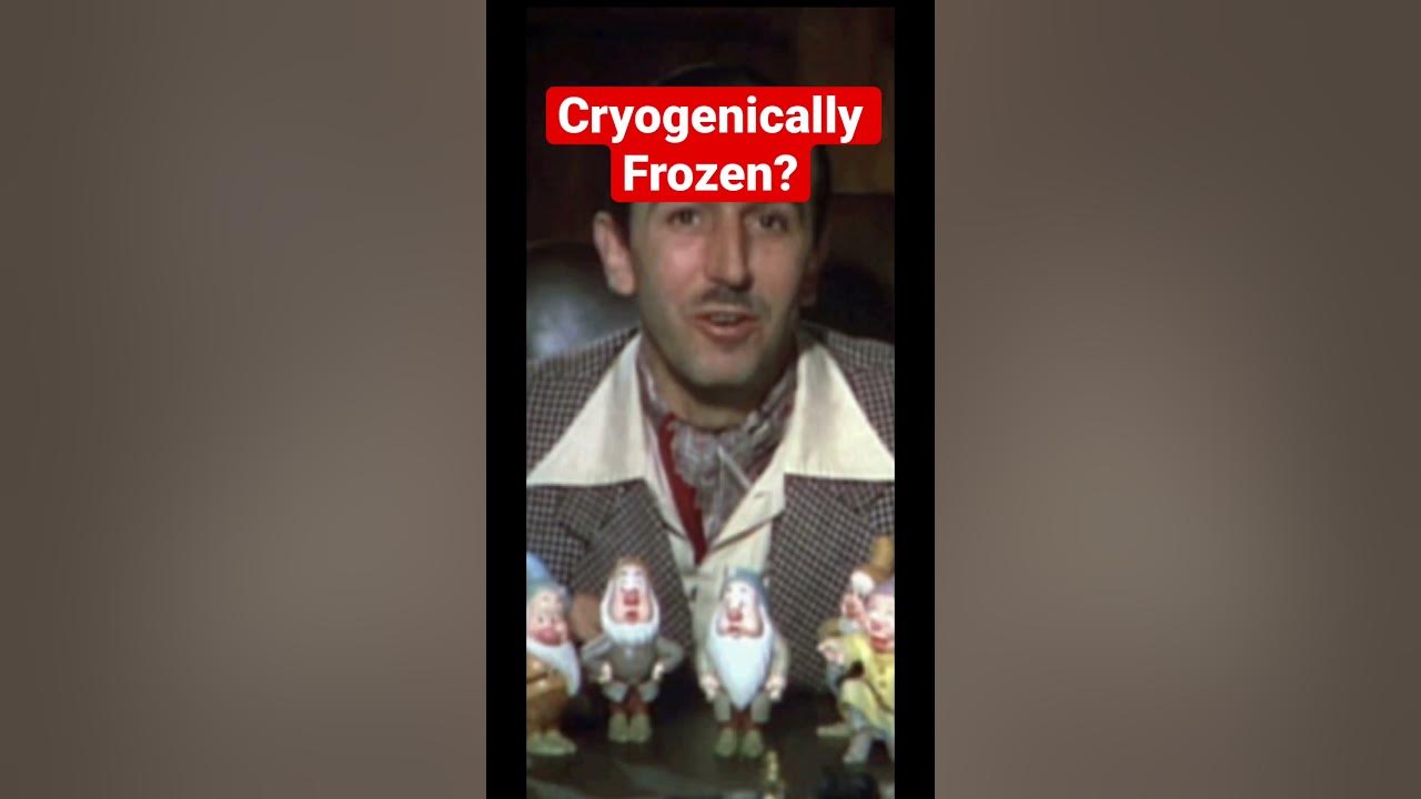 Was walt disney cryogenically frozen youtube
