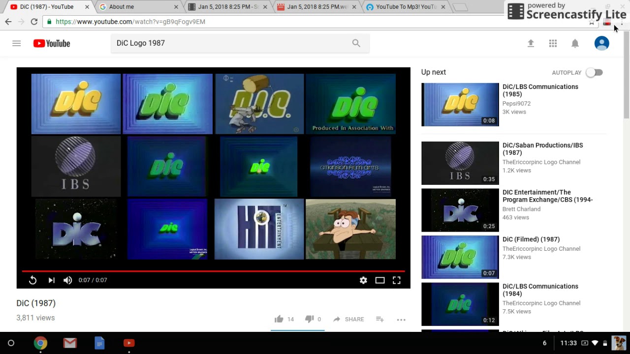 DiC Entertainment Logo 1987 - YouTube