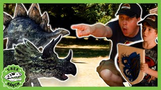 Giant Dinosaur Trip at Dinosaur World Park! | 🦖🦕 T-Rex Ranch Dinosaur Videos