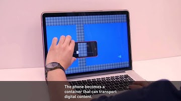 THAW: Hybrid Interactions with Phones on Computer Screens