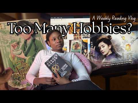 How many is too many hobbies?☀︎ Reading, Anime, CDramas, and MORE☀︎Reading Vlog 003 🌞 Life in my 30s