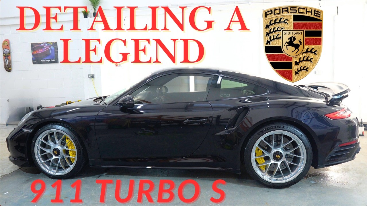 Incredible Porsche 911 Turbo S detailing process