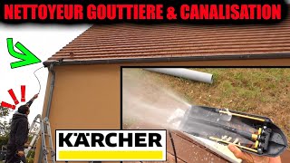 Kärcher Nettoyeur de gouttière et canalisation + PARKSIDE PHD 150 TACKLIFE nettoyeur haute pression