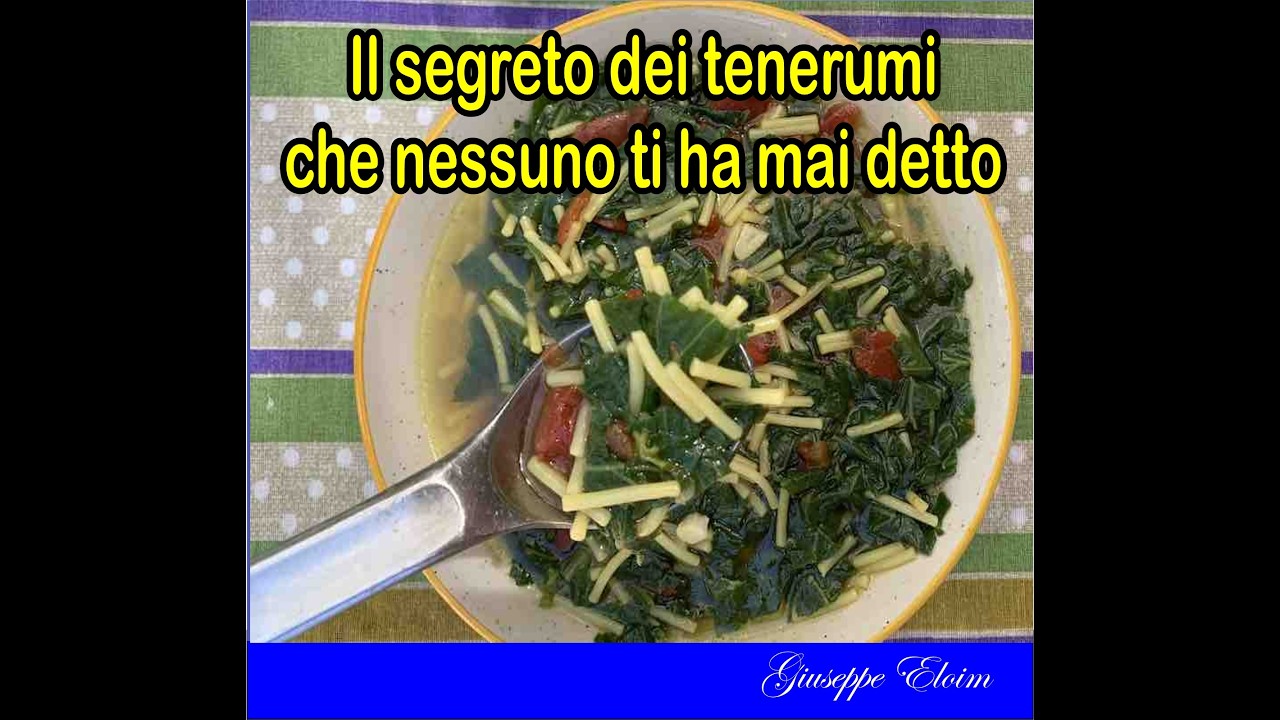 Il segreto dei tenerumi che nessuno ti ha mai detto - YouTube