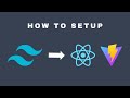 How to install Tailwind CSS v4 to Vite and React project