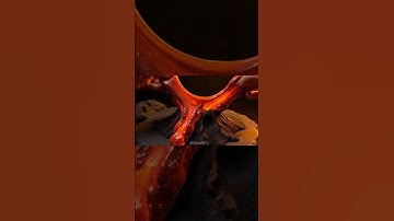 AI Lava Cutting ASMR | Relax and Unwind with Soothing Sounds of lava Cutting #asmr #aiasmr