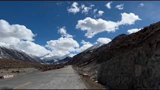 S3Ep1806 Cycling Tibet G318 3787 Altitude 4298 meters Basu Climbing Anjula Mountain