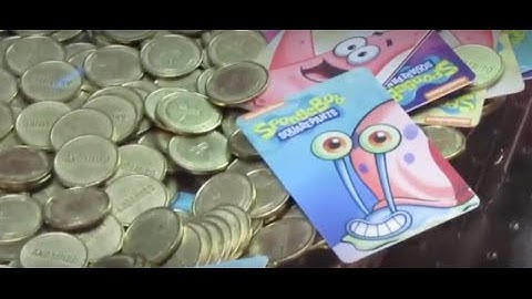 Spongebob Coin Pusher.... SAVING GARY! Pt. 1