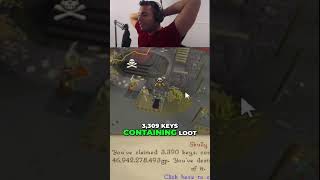 Ditter Reveals his Total Loot Keys Value #osrs #oldschoolrunescape