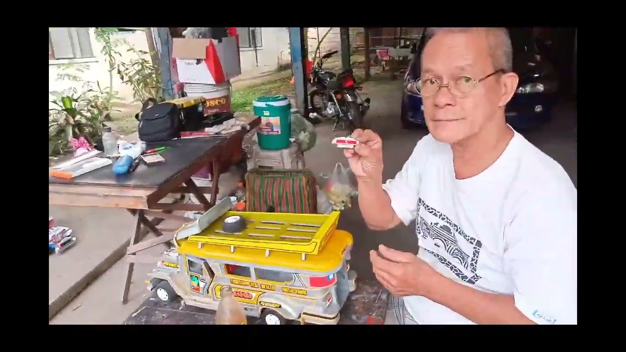 Miniature Passenger jeep ni Jacko Montero na Pina Repair kay Mang Zaldy ||