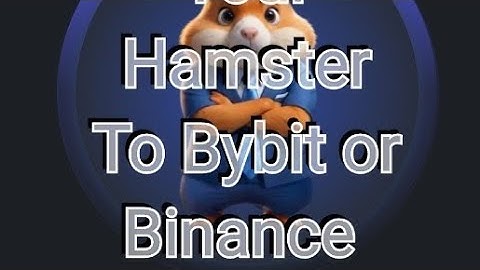 How To Connect Hamster To Bybit  And Binance, Step To Step Guide