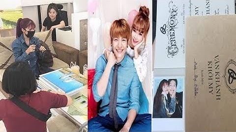 Người thiết kế thiệp cưới: "Kelvin Khánh rất chiều và nghe lời Khởi My" [Tin mới Người Nổi Tiếng]