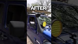 Jeep Wrangler Snorkel Upgrade 🔥Off-Road Must Have!