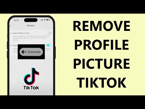 How To Remove Profile Picture On TikTok 
