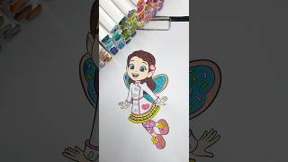 Coloring Butterbean’s Cafe #butterbeanscsfe #coloring #coloringtime #markers #kidsart
