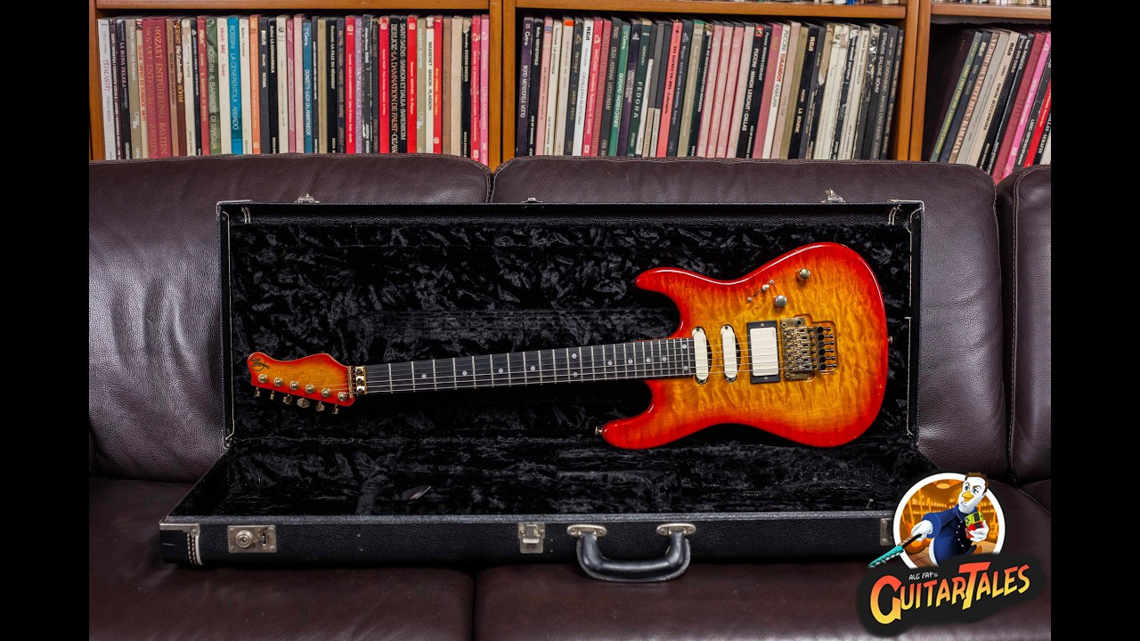 VALLEY ARTS CUSTOM PRO USA 1-PIECE BODY 1994 NAMM SHOW DEMO