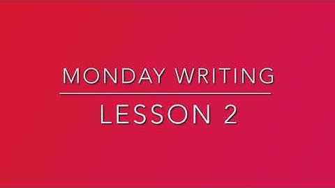 🐱 Year 5 - Week 4 - Writing - Monday lesson 2
