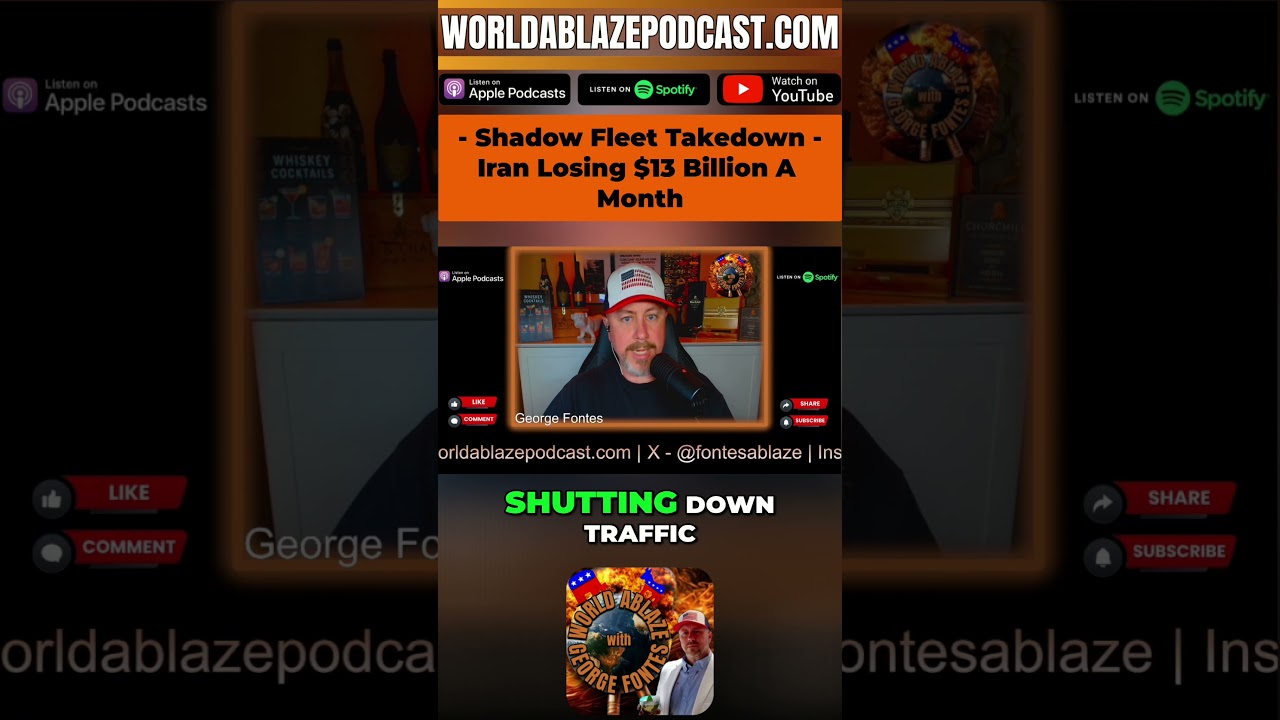 Trump Shadow Fleet Takedown - Iran Losing $13 Billion A Month