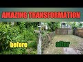 AMAZING YARD CLEANUP (YOU WONT BELIEVE THE TRANSFORMATION)