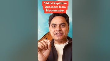 5 Most Repetitive Questions Biochemistry in CSIR NET JRF Exam JUNE 2025 I IFAS