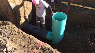 HP Installation into Nyloplast Drain Basin