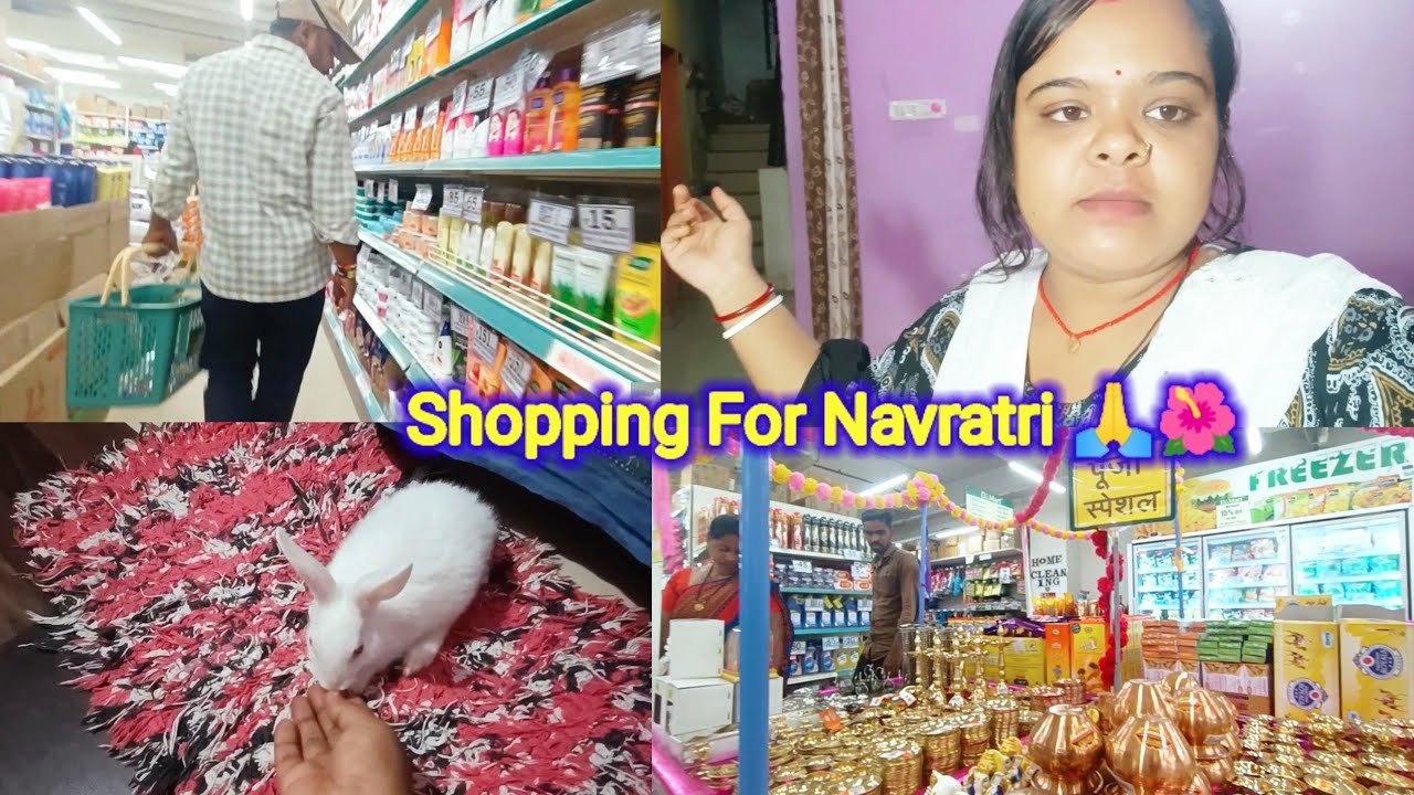 181 Ghar ka Deep Cleaning Karne Ke Bad Gye Navratri Ke Liye Shopping