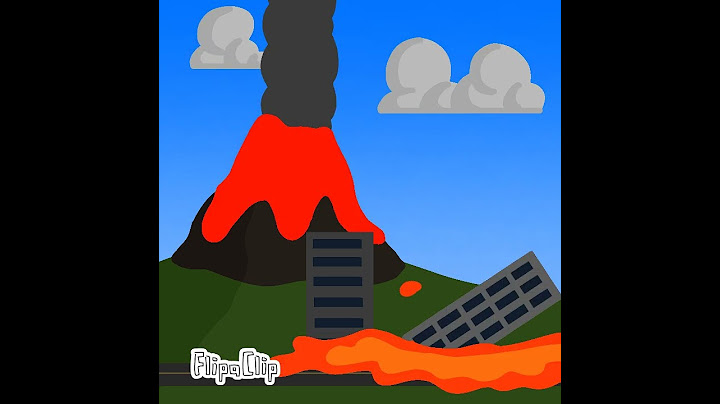 Volcano Eruption 2.0 #animation#volcano