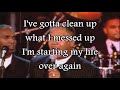 Clean Up what I messed up with lyrics