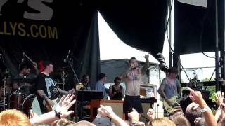 Senses Fail - Can't Be Saved Warped Tour 2012 (Blossom)