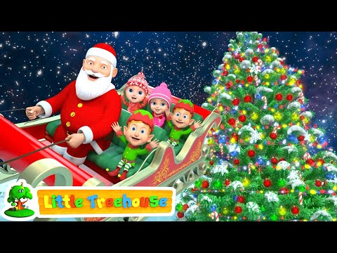 Nhạc Giáng Sinh Jingle Bells - Jingle Bells | Christmas Songs | Nursery Rhymes Videos and Cartoons by Little Treehouse