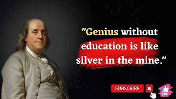20 Quotes Benjamin Franklin
