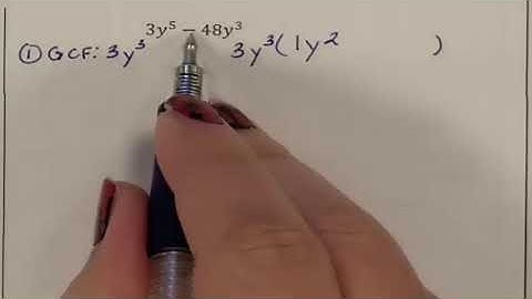 Lesson 4.4 Factoring Polynomials Completely part 1