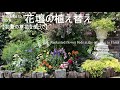 花壇の植え替え/入口のアプローチの花壇【春のガーデニング】ミックスカラーで鮮やかに-フローラ黒田園芸-4K ULTRA HD