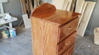 Cómo crear una cómoda cajonera de madera - Astiblog