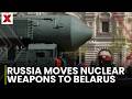 Russia Moves Nuclear Weapons to Belarus Amid Ukraine War Drone Escalation | NewsX World