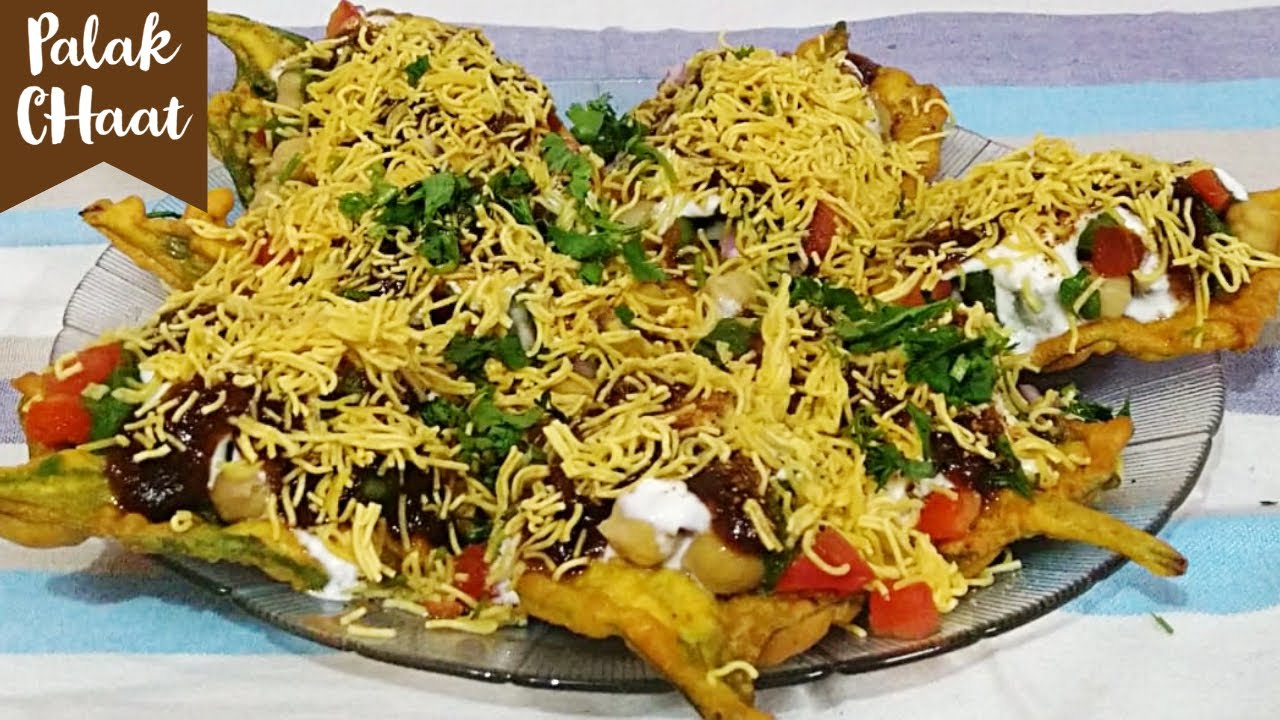 Crispy & Tasty Palak Chaat Recipe| Spinach Chaat Recipe| How to make Tasty Indian Street Food ~ Asha | Asha Thevar
